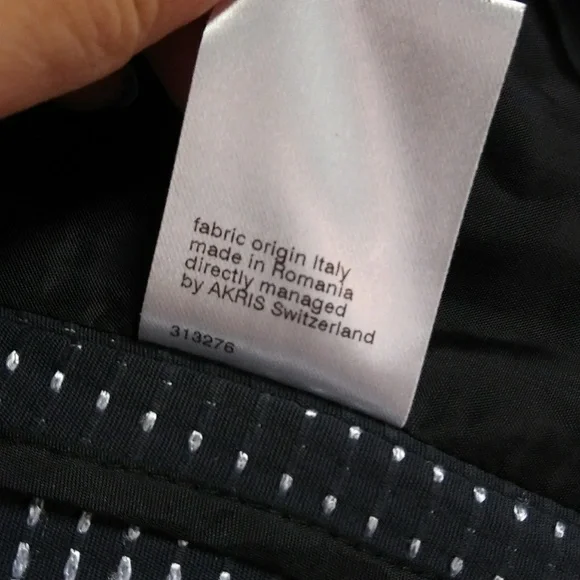 Akris Punto Tweed Zip Up Jacket Size 12 Office Work Corporate Designer Feminine - Picture 6 of 7